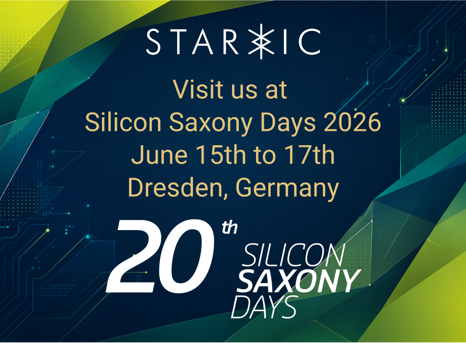 StarIC will be at Silicon Saxony Days 2026